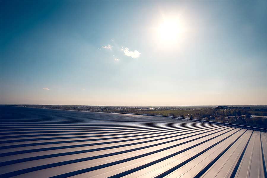 commercial metal roof