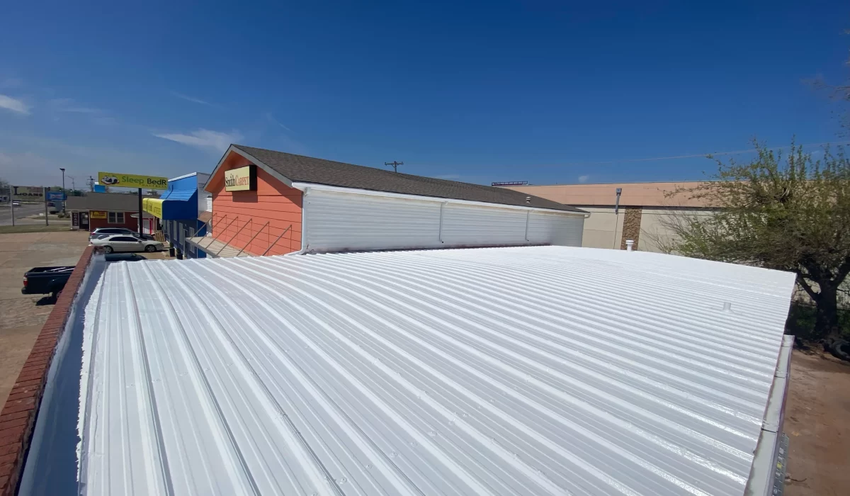 Applied Metal Roof Coating